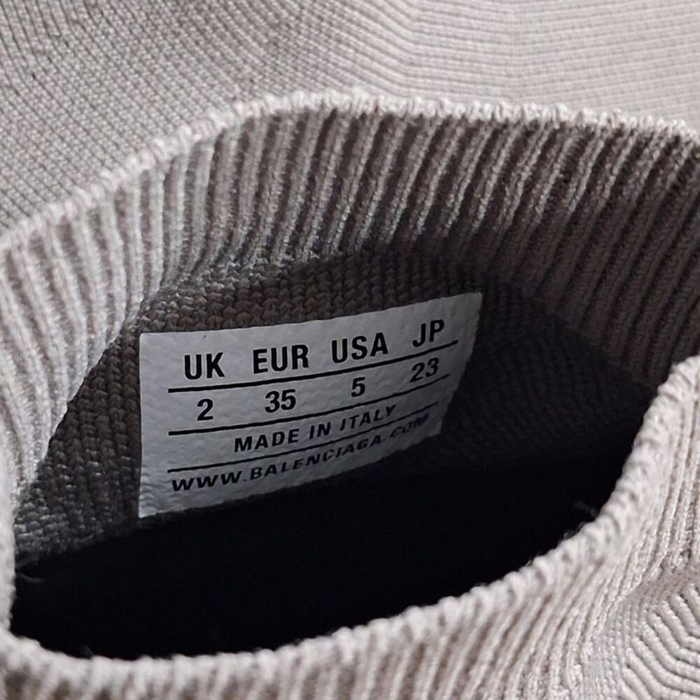 Balenciaga Speed 2.0 Sneakers in Grey Polyester - Picture 9 of 11
